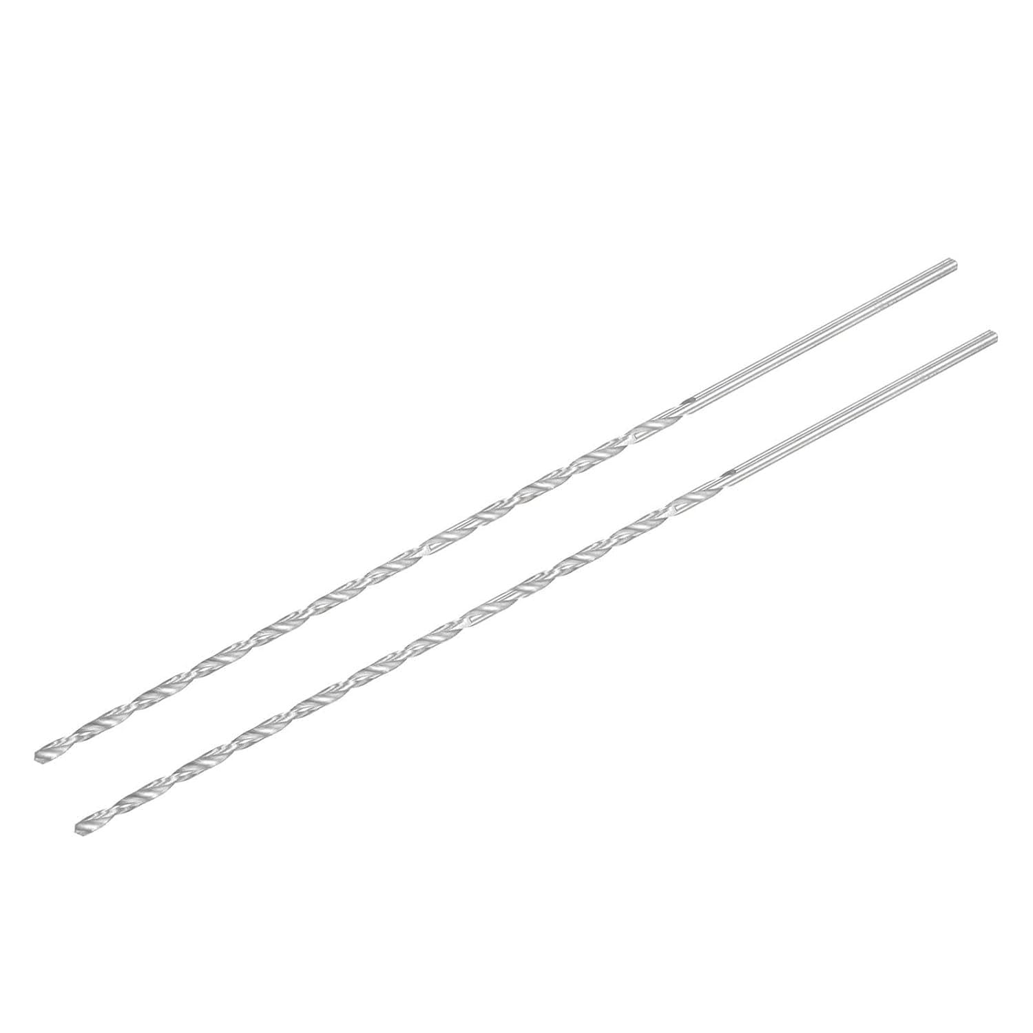 Zestawy wierteł, narzędzia rzeźbiarskie, 2 szt. Bardzo długi skręt, długość 300 mm Stal szybkotnąca HSS, chwyt prosty, spirala do drewna, aluminium, tworzywa sztucznego(20 * 300mm)