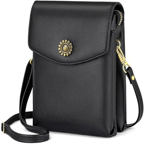 Image of Peacocktion Small Crossbody Bags for Women Travel Cell Phone Purse RFID Wallet Purses with Adjustable Strap Trendy