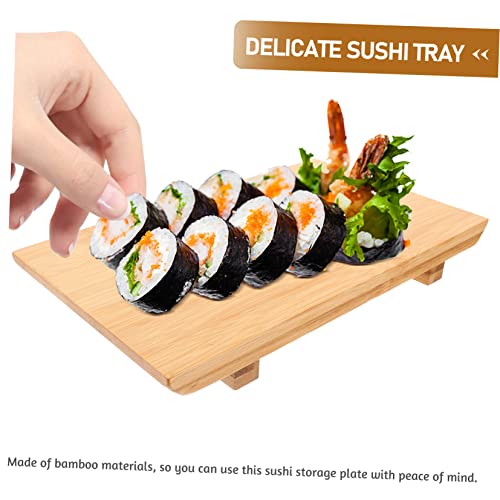 Bandeja de Sushi de Bambú Cabilock miniatura 4