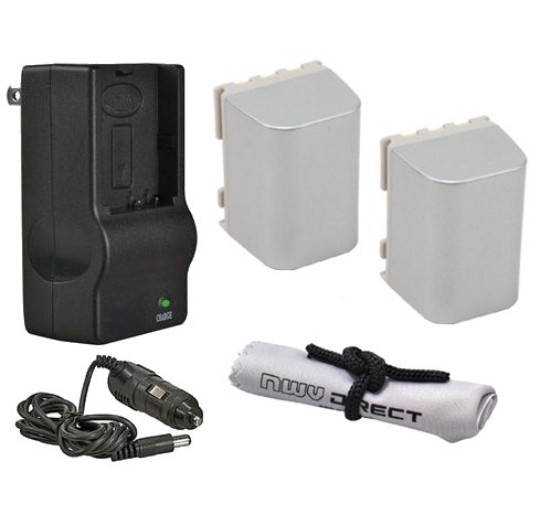 Batteries Canon VIXIA HV40 longue autonomie avec kit de charge Nwv Direct