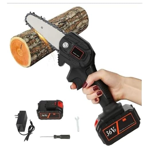 Motoserra Eletrica Portatil á Bateria Para Podas e Galhos 240W Potente Presente Premium Azimark