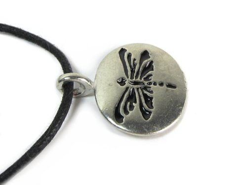 Creative Ventures Jewelry Dragonfly Animal Spirit Guide for Change and Enlightenment Pewter Pendant
