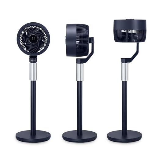 Ufesa 3D70 Ventilador Circulador de Aire con Oscilación 3D 360º, Multidireccional, 70W, 3 Velocidades, 3 Modos, 1m Altura, Temporizador, Mando a Distancia, Pantalla LED