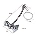 VNFLY Axe Keychain Hammer Keychain Hammer Key Ring, Cool Gifts for Men, Husband, Boyfriend