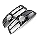 DYBANP Samochodowa lampa przeciwmgielna kratka, dla Audi A4 B7 S-line S4 2005-2008,1 para samochodowych przednich dolnych bocznych zderzaków światła przeciwmgielne lampa kratka