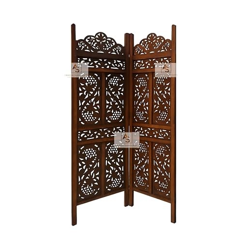 Image of Partition for Living Room,Divider,Partition Wall Divider Screen Separator, Wall Panel Divider for Hall | Bedroom |Office | Puja Room | Restaurant S Design (5 Feet -2 Panel)