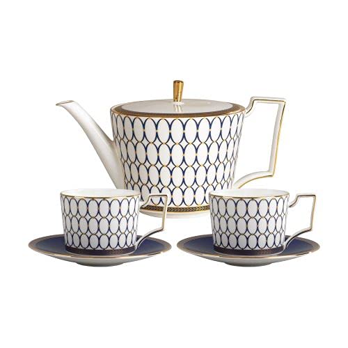 Amazon.com | Wedgwood Renaissance Gold Teaset, 5-Piece, Multi