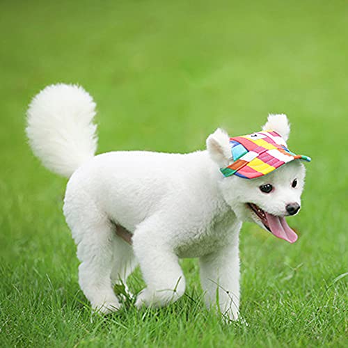 Leconpet Baseball Caps Hats with Neck Strap Adjustable Comfortable Ear Holes for Small Medium and Large Dogs in Outdoor… - Image 4