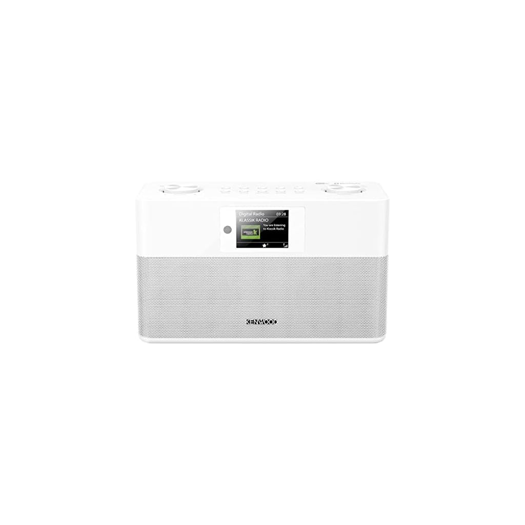 KENWOOD CR-ST80DAB Bluetooth-luidspreker met stereoradio met DAB+, groot display, dimbaar, met menunavigatie, alarm en…
