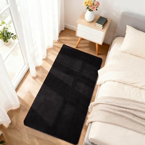 Novalife Tapis de salon moelleux à poils courts, couleur unie, moderne, doux, pour couloir, décoration, chambre à coucher, chambre d'enfant, 80 x 150 cm,...
