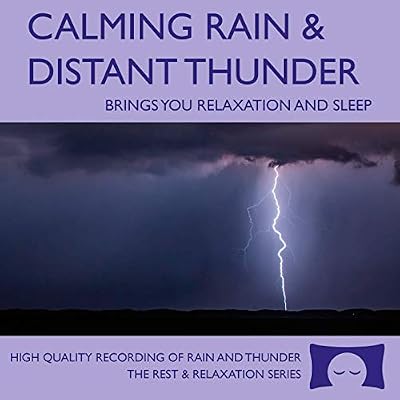 Calming Rain and Distant Thunder - Thunderstorm Nature Sounds Recording - For Meditation, Relaxation and Sleep - Nature's Perfect White Noise