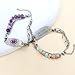 Oneress Lepidolite Asthma Bracelet, Crohn's Disease Fashionable Emergency Jewelry Stainless Steel Engraved Anxiety Relief Beaded Natural Stone YA5493 Lepidolite ASTHMA