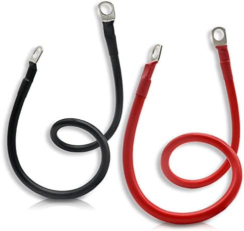Produktbild von Batteriekabel 35mm2 Kostengünstiges 50 Cm Batteriekabel 2 AWG Für 12 V Systeme Mit M10- Ringklemmen Für Schnelle Installation Batteriekabel 12v