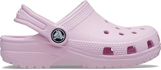 Sandália crocs classic clog kids ballerina pink