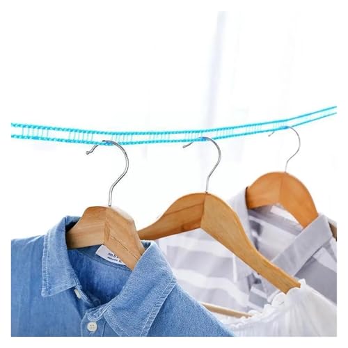 Barrière coupe-vent extensible et corde à linge antidérapante robuste - 4