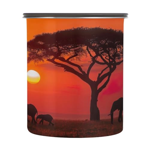 Contenedor hermético de acero para café 900ml