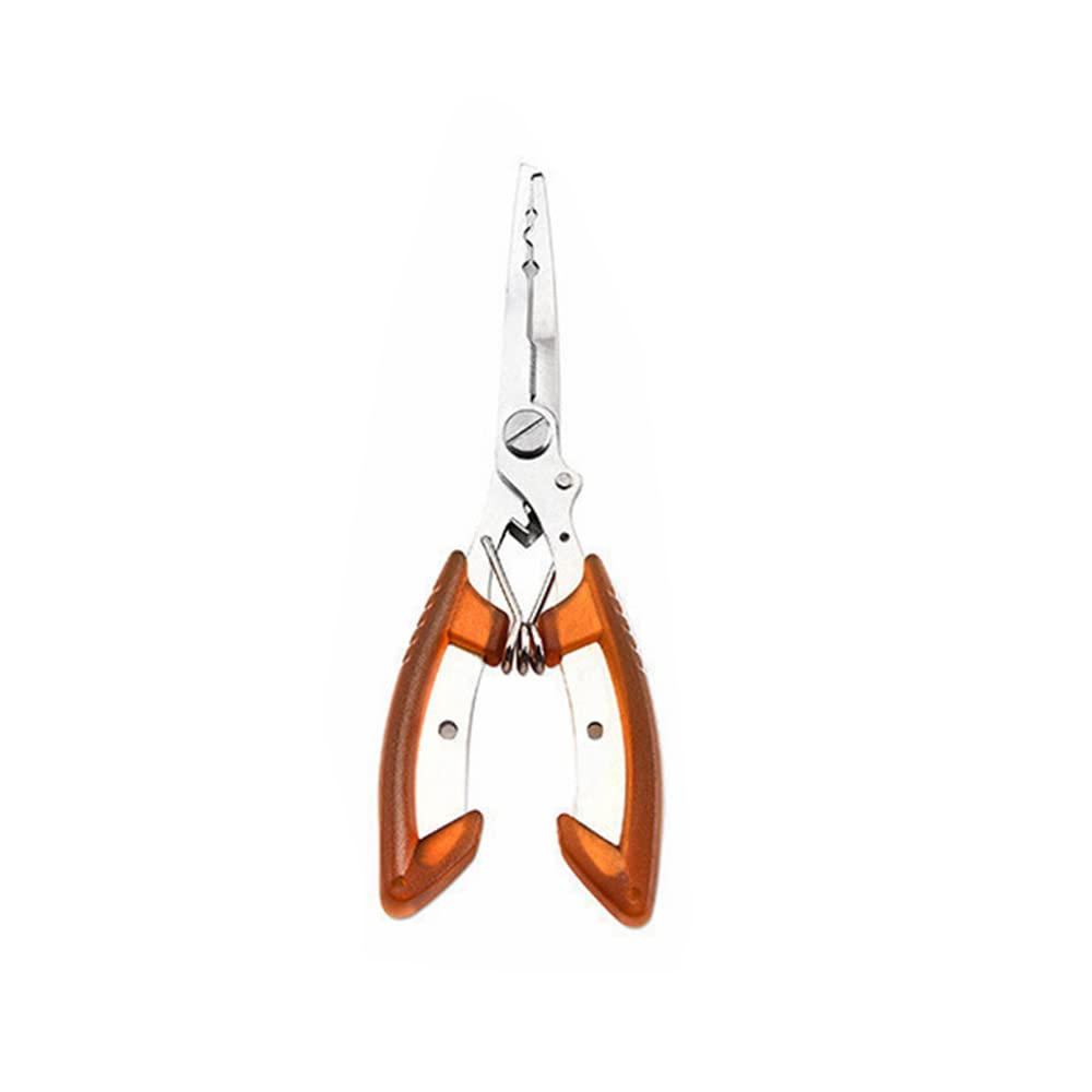 J&D Pince de pêche et pince à lèvre de poisson, pince de pêche multifonction en acier