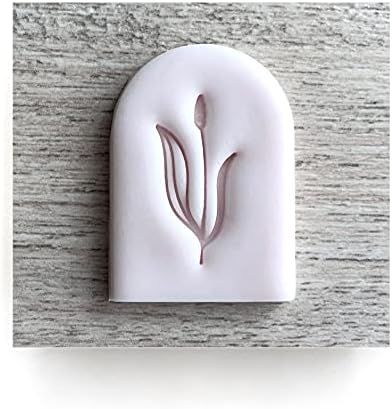 Flower 5 Fondant Embosser or Cookie Stamp with handle image 5