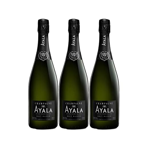 Champagne Brut Majeur - Maison Ayala - Rebsorte Chardonnay, Pinot Noir, Pinot Meunier - 3x75cl - 92/100 Wine Spectator