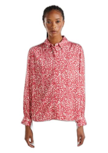 Chemise Femme United Colors of Benetton 5suudq09j en coton bleu ciel