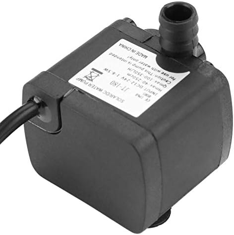 Miniatura 5 de Mini DC sin escobillas de poco ruido JT-180A-24 para el calentador de agua solar Fish 24V -40.0 F212.0 F