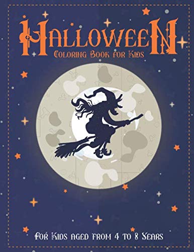 Halloween coloring Book for KIDS: Funny Halloween coloring workBook for Kids, Children, Boys, Girls and Toddlers Ages 2-4, 4-8, size: 8.5"x11", 42 pages, Paperback, Finished matt cover.