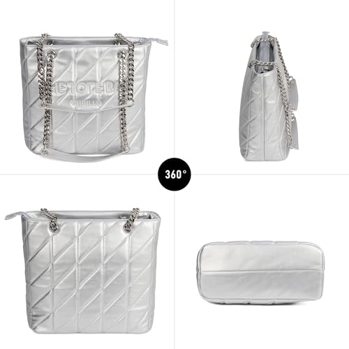 Image of Chinllo Tote Bag for Women, Medium Top Handle Handbags Purse