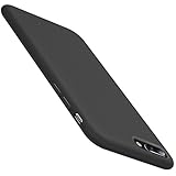 Meweri Case Compatible with iPhone 6 Plus/6S Plus Case, Liquid Silicone Rubber Phone Case for iPhone 6S/6 (iPhone 6 Plus/6S Plus, Black)