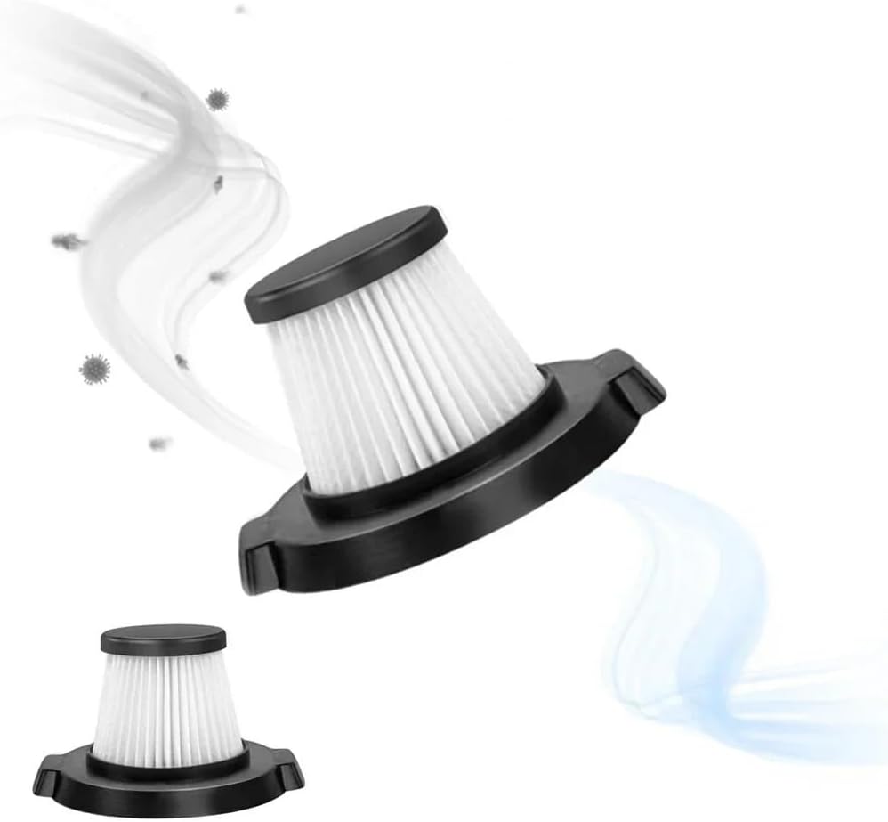 2 Pack Filter，Compatible For Simplus，11000 PA XCLX002 Vacuum Cleaner Element Washable Household Cleaning Vacuum Cleaner Replaceable Part