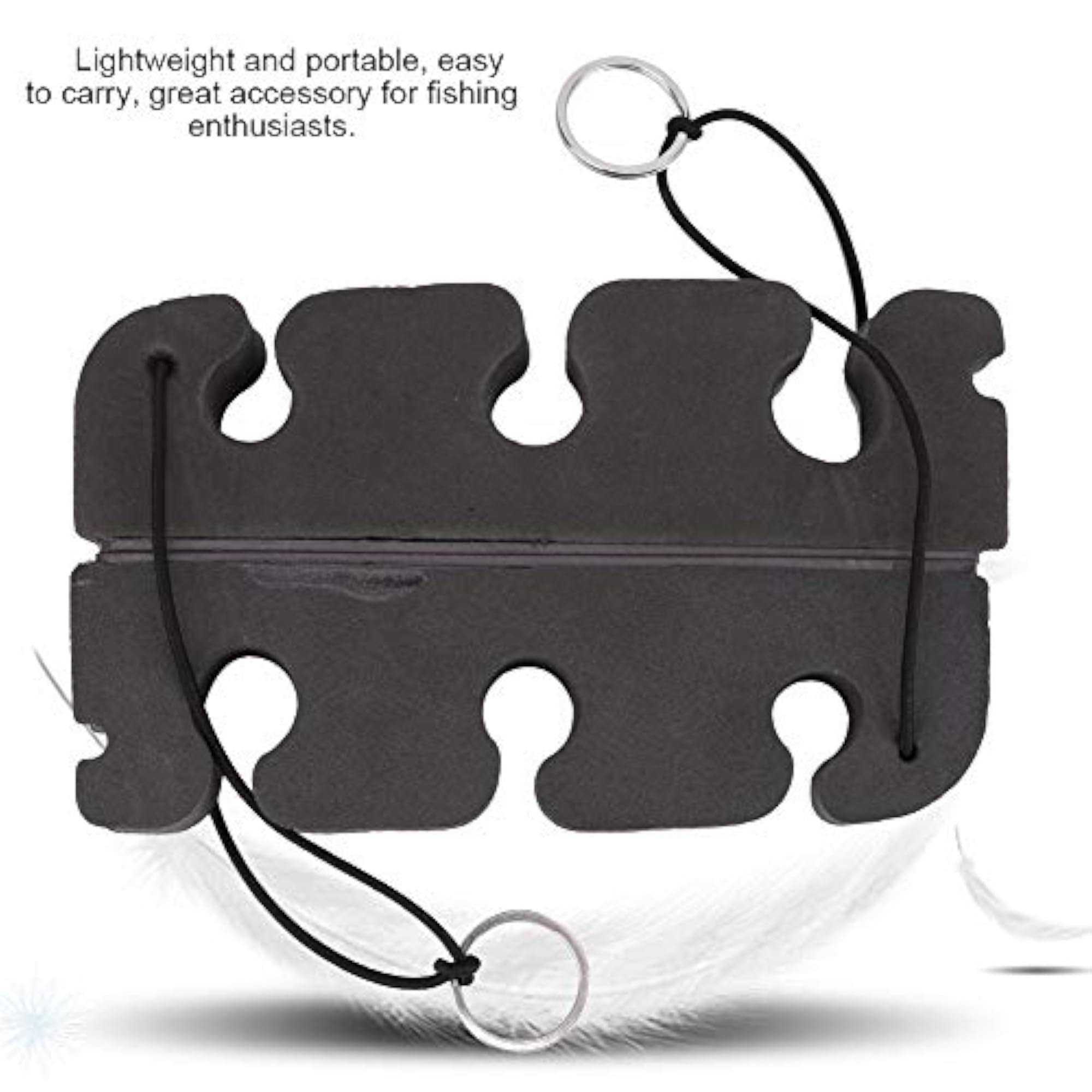 Fishing Rod Stand with Magnetic Back, Lightweight