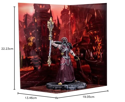 Mcfarlane Toys - World Of Warcraft Undead: Priest/Warlock (Raro) Figura In Posa In Scala 1:12 - 13