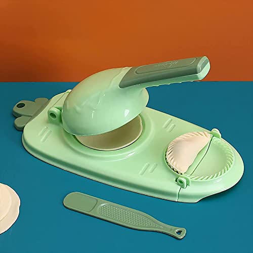 Image of THW 2 in 1 Dumpling Maker, Dumpling Maker Machine, Kitchen Dumpling Making Tool Baking Pastry Manual Artifact for Pressing Dumpling Skin Wrapper Mould Dough Press Maker Great to Beginners