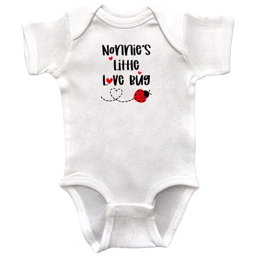 Nonnie Themed Infant Bodysuits, Grandson or Granddaughter Present, Baby Shower Gift, Newborn Apparel, Pregnancy Reveal
