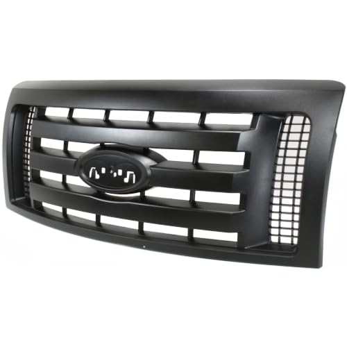 Image of Garage-Pro Grille Assembly For Ford F-150 2009-2012 Textured Gray