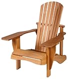 Western Red Cedar Standard Adirondack Chair by Cedar Delite