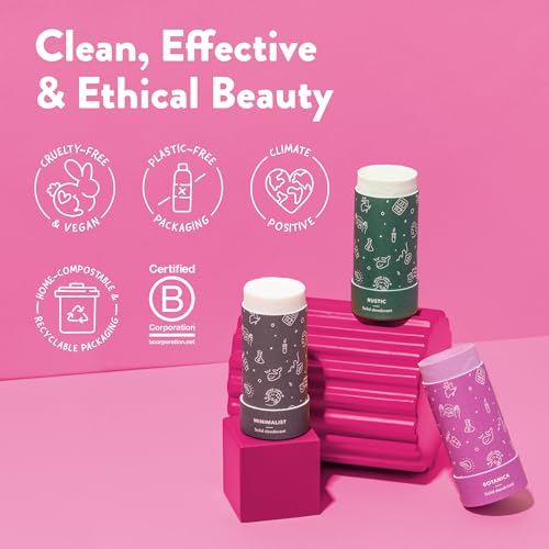 Ethique Botanica Floral Deodorant Stick For Men & Women - Aluminum-Free, Plastic-Free, Vegan thumb #6