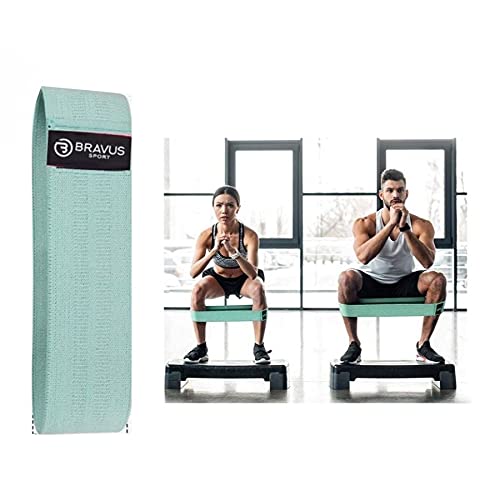 Hip Mini Band Bravus Sport Forte P, Super Forte M e Super Extra Forte L Anti Derrapante