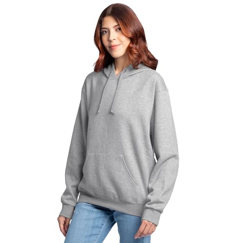 Image of Fruit of the Loom Men's Eversoft Fleece Pullover Hooded Sweatshirt, Moisture Wicking & Breathable