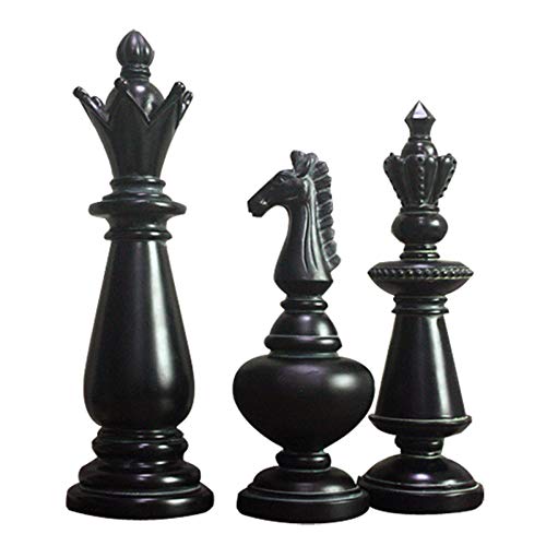 Échecs noirs rétro cadeau nouveauté idéal pour décoration bureau