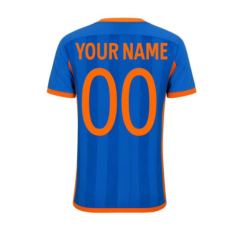 Image of Custom India Jersey T20 New Tshirt for Men