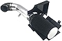 4 Inch Performance Cold Air Intake Filter Kit with Heat Shield for 99-06 GMC/Chevy V8 4.8L 5.3L 6.0L Silverado 1500 2500 3500 (Silver & Black)