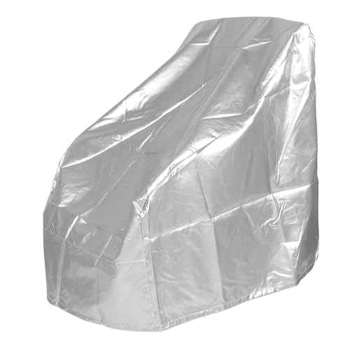 OSOLADY Secure Fit Boat Bench Seat Covers Waterproof Polyester Long-Lasting for Captain Pedestal Chairs