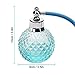 Coolrunner Crystal Art Vintage Style Refillable Perfume Atomizer Long Spray Bottle 100ml (Blue)