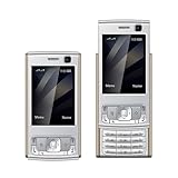 YUEHISY Unlocked Slider Phone Big Mobile Phone Large Keypad Cell Phone with 2.0 Inch Screen 1000mAh Battery MP3 MP4 Player FM Radio (Gold)