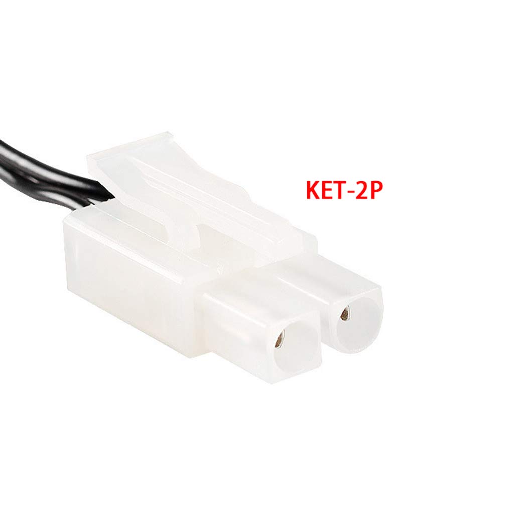 Tebatu Charging Cable,USB Charger Ni-Cd Ni-MH Batteries Pack for KET-2P Plug Adapter 9.6V 250mA Output