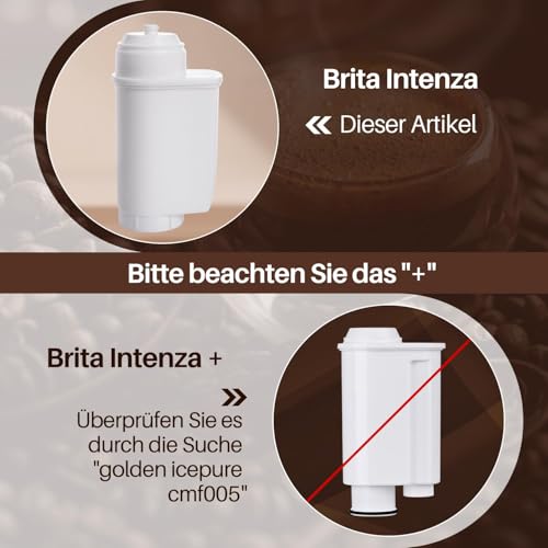 GOLDEN ICEPURE Kaffeemaschinen-Wasserfilter für Siemens EQ-Serie, 6er Pack – Ansicht 6