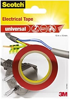 Scotch 712670 Electrical Tape Black (10m x 15mm)