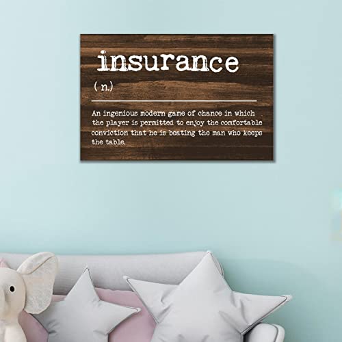 Décoration murale bois Assurance Définition Evans1nism pour mur vide - 6