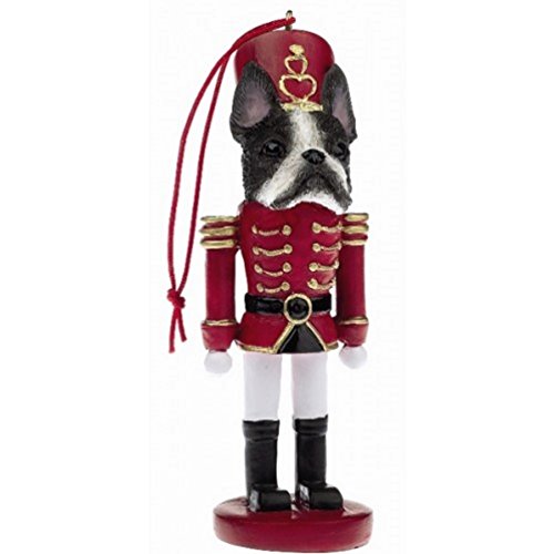 Boston Terrier Ornament Nutcracker