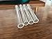 3 Pcs Glass Tube Stem (110mm Straight) Steam Chemistry Air Drying Tube (Straight)